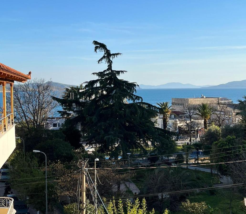 Panorama e detit Apartment Sarandë Esterno foto